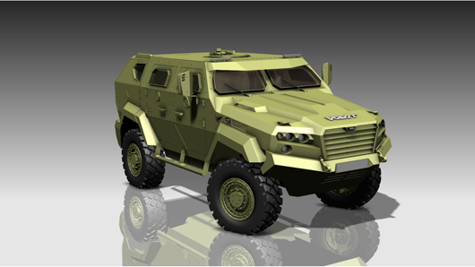легкобронированный автомобиль в экспортном варианте