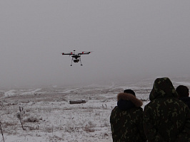 На военном полигоне в Борисове прошли контрольные занятия с операторами ударных беспилотных авиационных комплексов