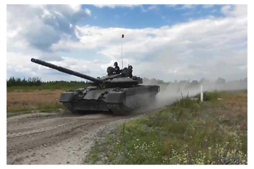 модернизированный танк Т-72Б